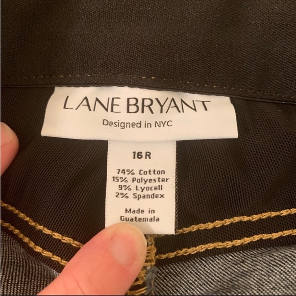 New without tags. Lane Bryant “tighter tummy” jeans. Size 16 - Picture 8 of 11
